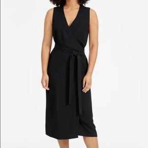 Everlane Japanese GoWeave Wrap Dress sz10